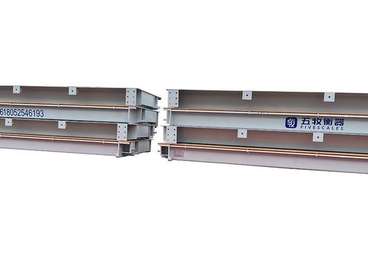 電子重量橋 18m 60 トン 80 トン 100 トン 安全過負荷を持つ重量計