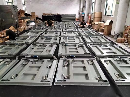 3トンの軽鋼/ステンレス鋼 デジタル動物スケール 1.2*1.2m サイズ LCD/LEDディスプレイ