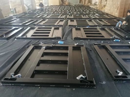 0.6m x 0.8m から 1m x 1.2m 0.5t-2t 秤台 床 バッファリング スケール 調整可能
