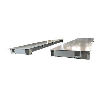100 トン 12mm プラットフォーム厚さ 重量計量用炭鋼トラックスケール