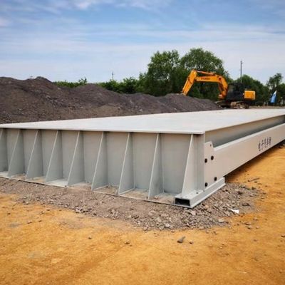 80t 容量 トラック・スケール・ウェイスブリッジ 長さ16m 移動道路・ウェイスブリッジ